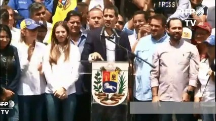 Guaidó: "Pude entrar a Venezuela gracias a movilización"