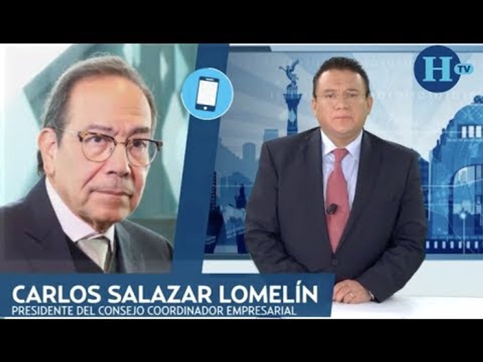 Contrapeso se hace con propuestas en la mesa: Carlos Salazar