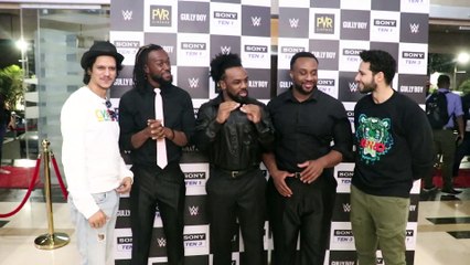 Gully Boy Actor Siddhant Chaturvedi Host Special Screening For WWE Superstars | Filmibeat