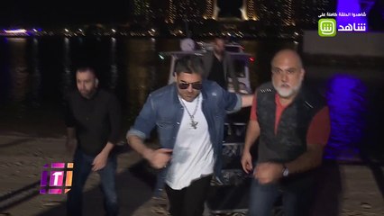 هكذا استقبل الجمهور وائل كفوري الذي ظهر بإطلالة استثنائية "جيمس بوند"