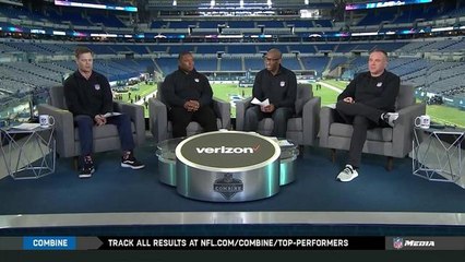 Which QB raised their draft stock the most at 2019 combine?