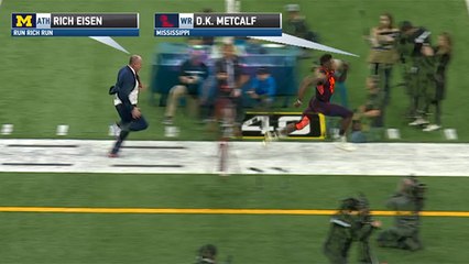 Simulcam: Eisen goes head-to-head with best combine prospects
