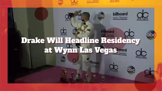 Drake Will Take His Talent To The Wynn In Vegas For Awhile