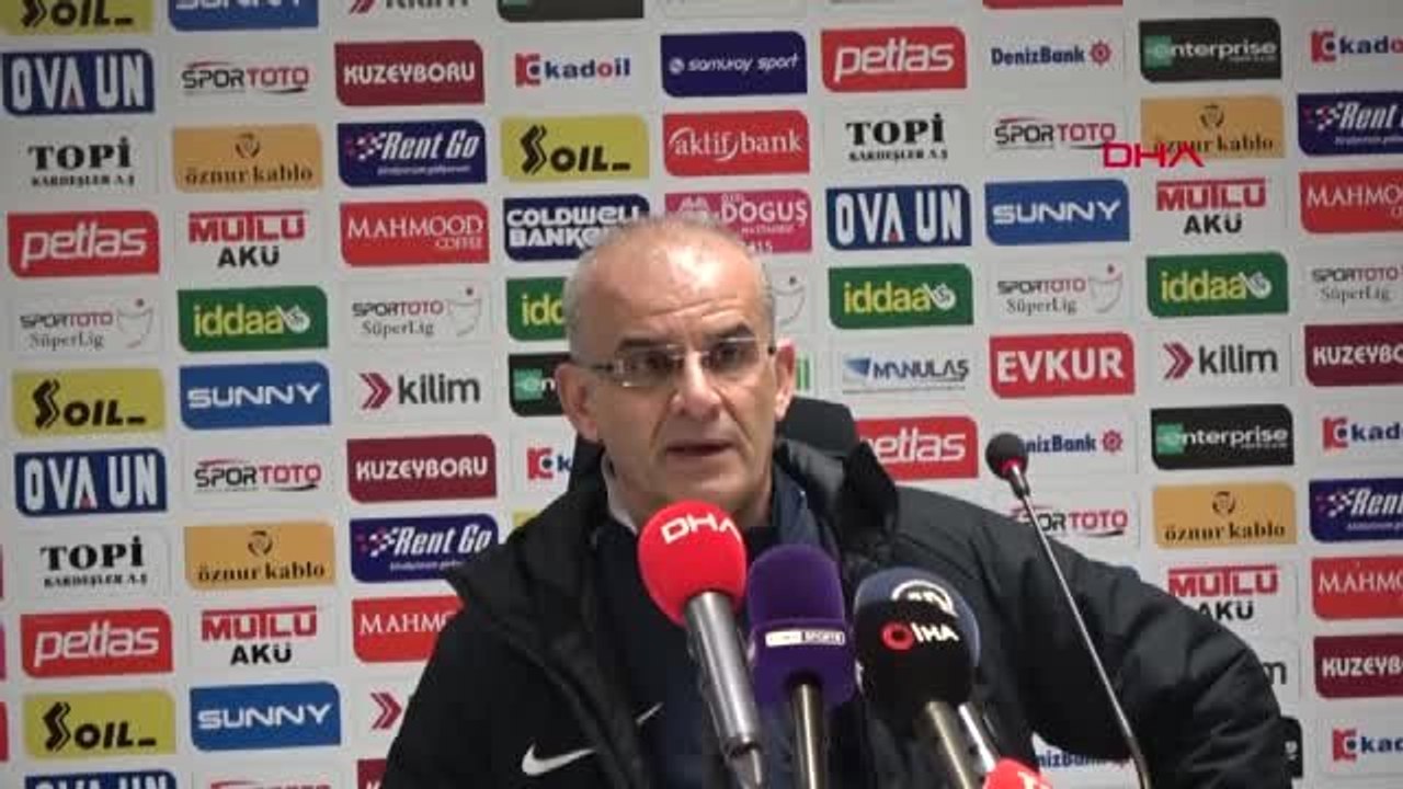 Spor Akhisarspor - Aytemiz Alanyaspor Maçının Ardından