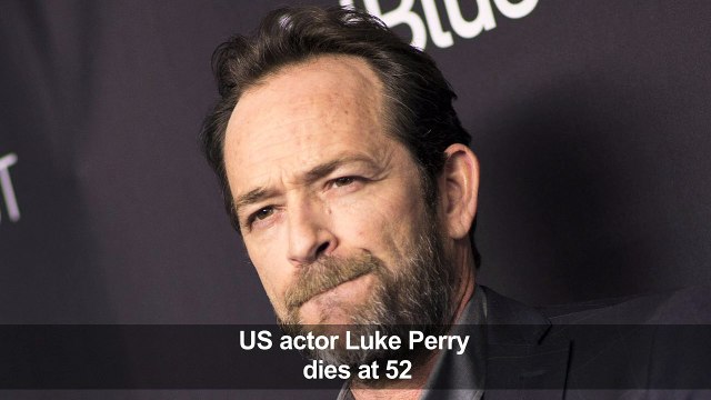 'Beverly Hills, 90210' actor Luke Perry dead at 52