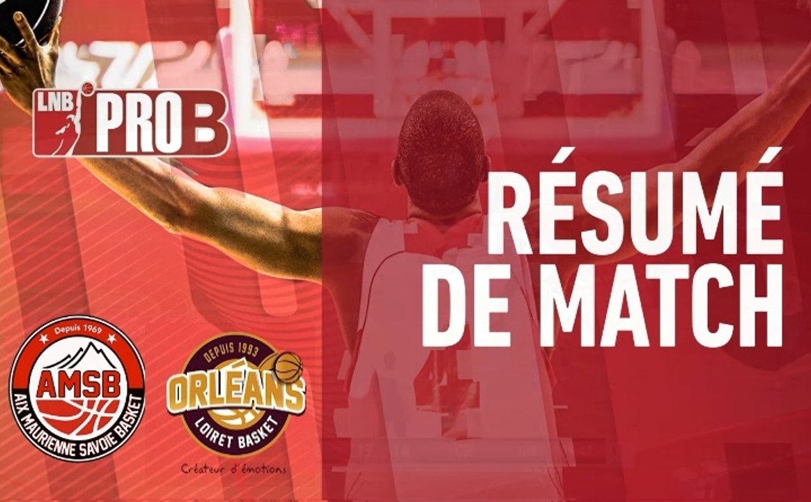 PRO B : Aix-Maurienne vs Orléans (J19)