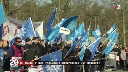 Allemagne : les fonctionnaires obtiennent une augmentation record