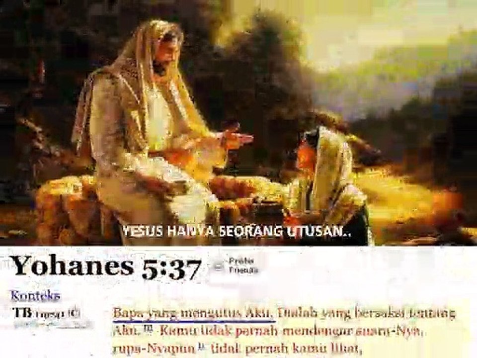 [216] UST. ROBBY T (MANTAN MISIONARIS KRISTEN) : "DALAM INJIL YESUS SEMBAH TUHAN YANG ESA !"