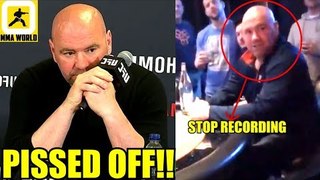 Dana White was Real Pissed after being confronted in Casino-Colby Covignton,UFC 235 W-ins,PVZ