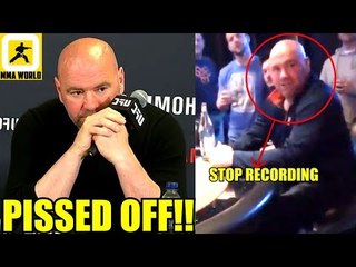 Dana White was Real Pissed after being confronted in Casino-Colby Covignton,UFC 235 W-ins,PVZ