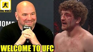 Ben Askren's face looked like someone who got hit by a bus,Why Jon Jones wan't DQ'ed,Tyron Woodley