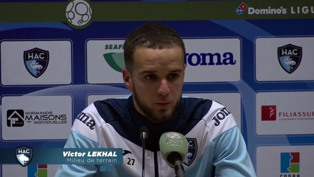 Après HAC - Metz (2-2), réaction de Victor Lekhal
