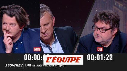 Lair «L'OM part de trop loin pour le podium» - Foot - Extrait - EDS