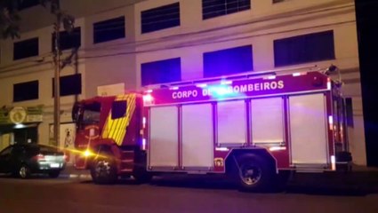 Corpo de Bombeiros é mobilizado para conter vazamento de gás