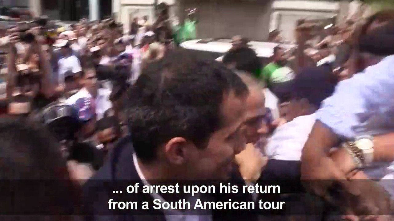 Opposition leader Guaido thanks Venezuelans for 'small victory'