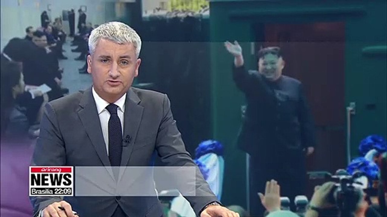 N. Korean leader's train arrives in Pyeongyang