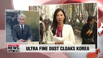 South Korea blanketed with toxic smog, fine dust