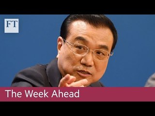 China sets growth target, US jobs data, Aviva results