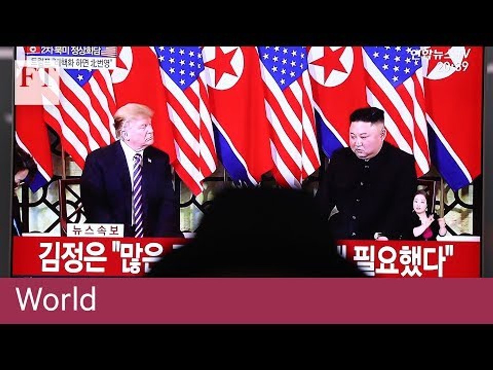 Trump: 'Sometimes you just have to walk away'