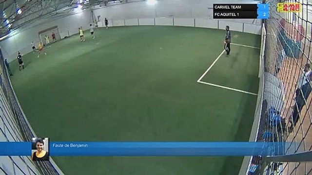 Faute de Benjamin - CARMEL TEAM Vs FC AQUITEL 1 - 04/03/19 19:00 - LIGUE 2 - Poitiers Game Parc
