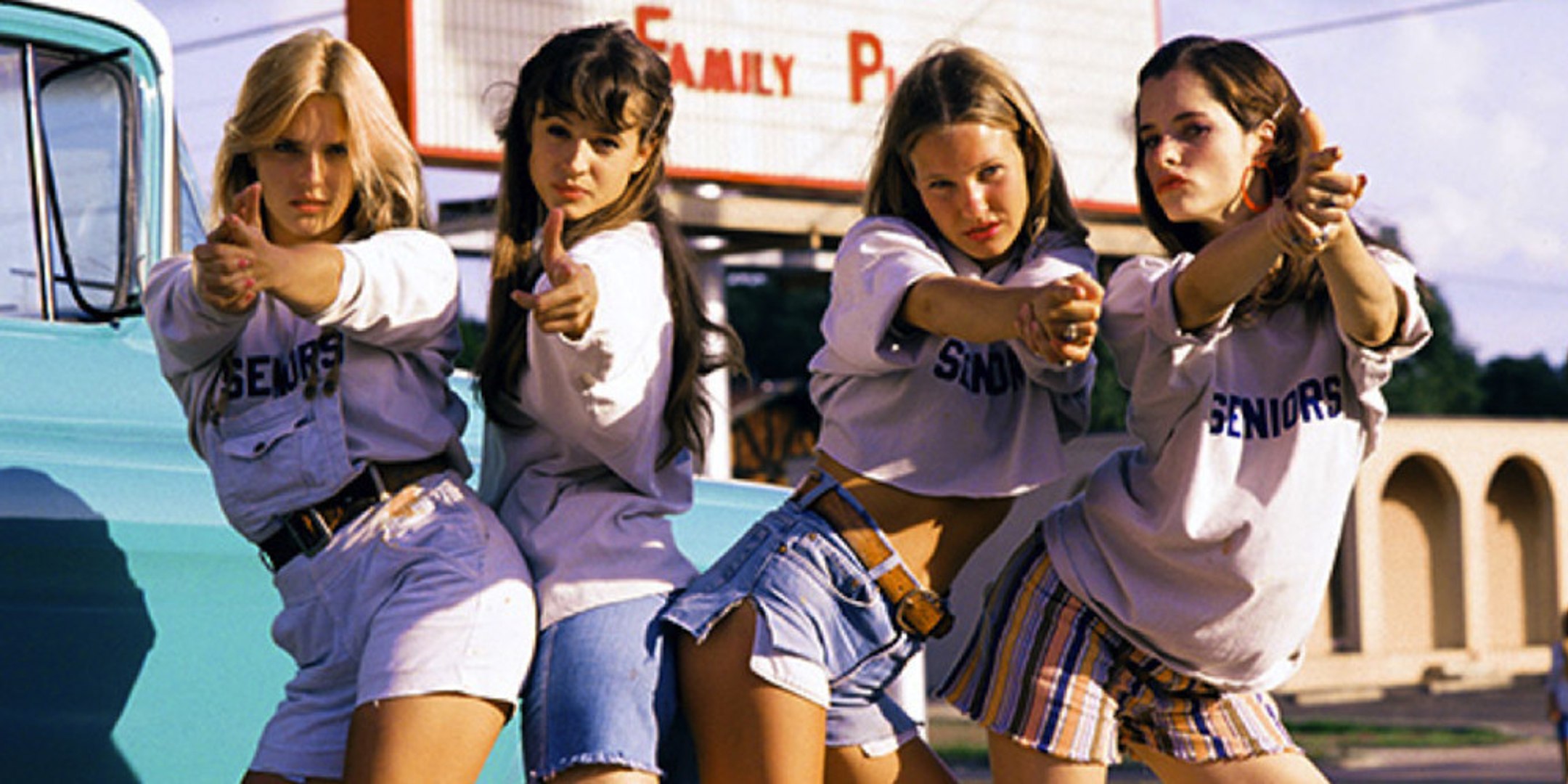 Dazed and Confused Movie (1993) Jason London, Ben Affleck, Milla Jovovich,  Cole Hauser, Parker Posey, Adam Goldberg, Joey Lauren Adams, Matthew  McConaughey, Nicky Katt, Rory Cochrane, image size:2160x1080