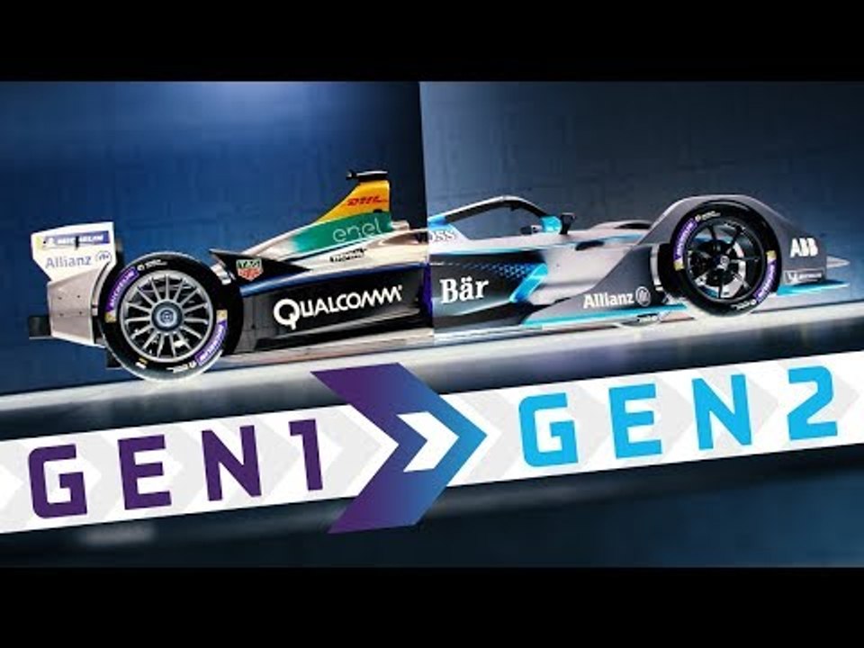 Is This The Best-Looking Race Car Ever? - Gen1 Becomes Gen2 | ABB FIA Formula E Championship