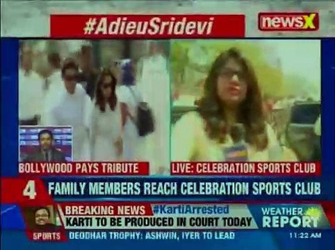 Sridevi Funeral in Mumbai_ Fans, actors at Mumbai's Celebration Sports Club