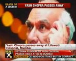 Veteran filmmaker Yash Chopra passes away - NewsX