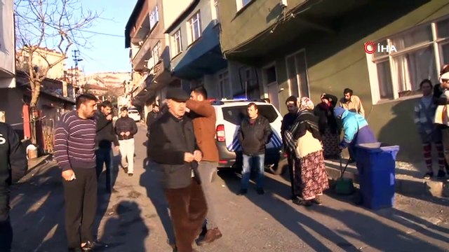 Gaziosmanpaşa'da bir bina önünde patlama