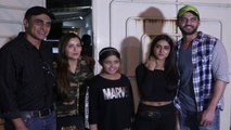 Notebook: Pranutan Bahl and Zaheer Iqbal hosts Special Screening for their family | FilmiBeat