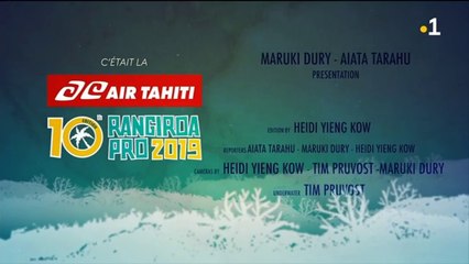 Air Tahiti Rangiroa Pro - la page spéciale de la 1ère journée de compétition