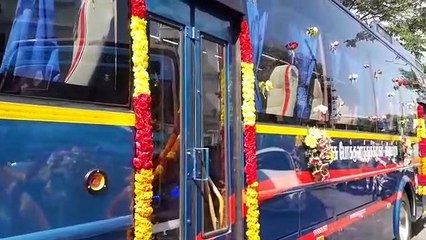 ஏசி வசதியுடன் 3 +2 சீட்டுகள் கொண்ட அரசு பேருந்துகள் அறிமுகம்- வீடியோ