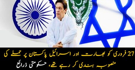 Coward INDIA and ISRAEL plan to launch missile attack on PAKISTAN