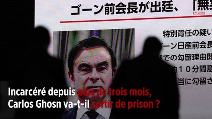 Carlos Ghosn : le tribunal de Tokyo autorise sa libération sous caution