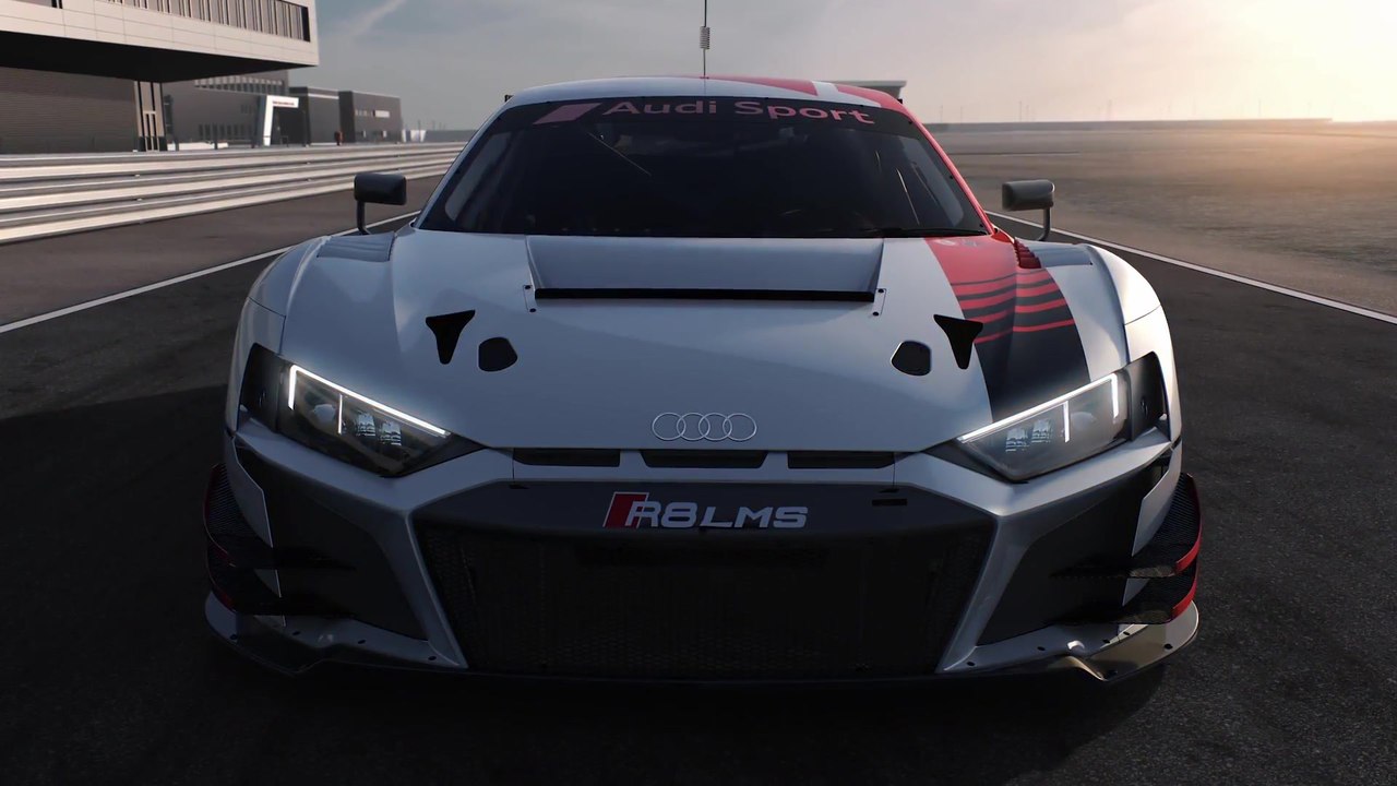 Audi R8 LMS und Audi R8 V10 performance quattro - Sicherheitskonzept und Antriebsstrang Animation