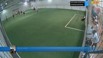 Faute de Vincent - LES CASSE NOISETTES  Vs LOOSFELD PAYSAGE - 04/03/19 21:17 - LIGUE 4