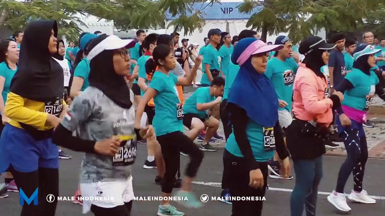 Serunya Lomba Lari NB Run On 2018 - Male Indonesia