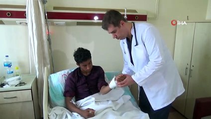 Taha'nın kolu başarılı bir operasyonla kurtarıldı