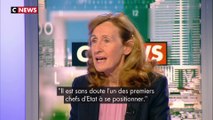 Nicole Belloubet : « En écrivant cette tribune pour l’Europe, le président Macron se positionne. »