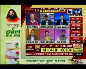 UP नगर निकाय चुनाव 2017 के नतीजों में मेयर की 12 सीटों पर बीजेपी उम्मीदवार आगे