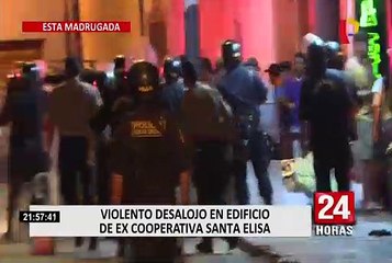 Centro de Lima: denuncian a empresario de estar detrás de desalojo en edificio Santa Elisa