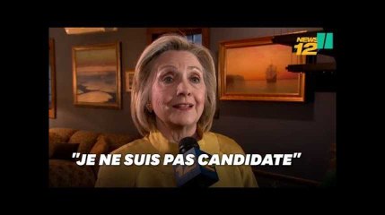 Hillary Clinton ne sera pas candidate à l&#39;élection américaine de 2020