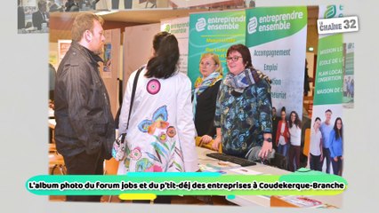 L'album photo du forum jobs et du p'tit-déj des entreprises à Coudekerque-Branche