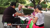 Chine : Découvrez le très faible montant versé aux 264 millions de retraités dans le pays ! Vidéo
