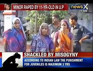 Download Video: India Shamed_ NewsX - Eight year minor, raped by eleven year old in Faizabad, UP