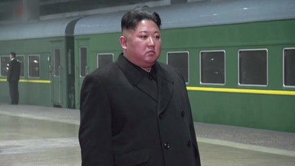 北 TV, 김정은 평양 도착 보도..."북미회담 등 성과적" / YTN