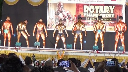 Final round of Thane Shree 2019 Body Building competition