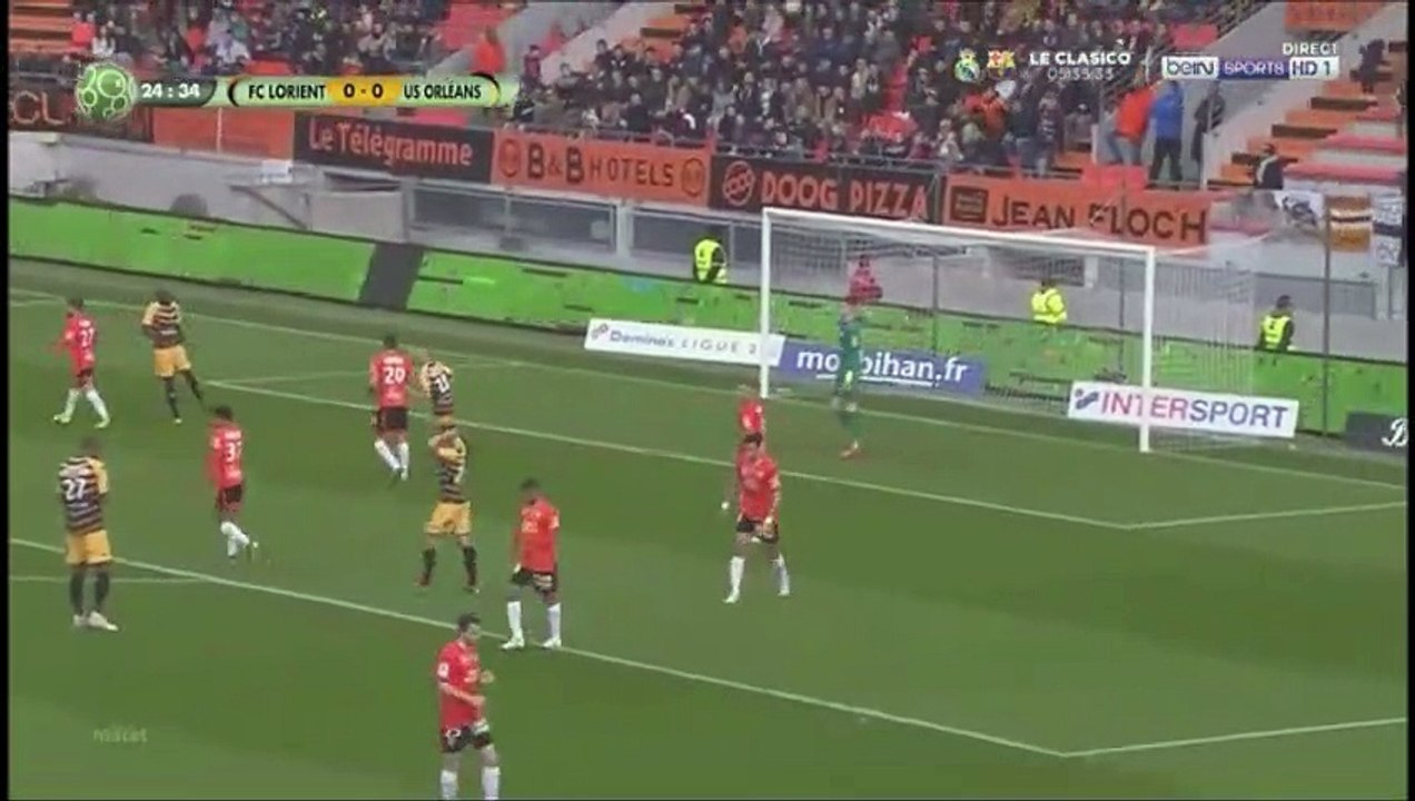 J27 : Lorient 1-3 USO (02/03/2019)