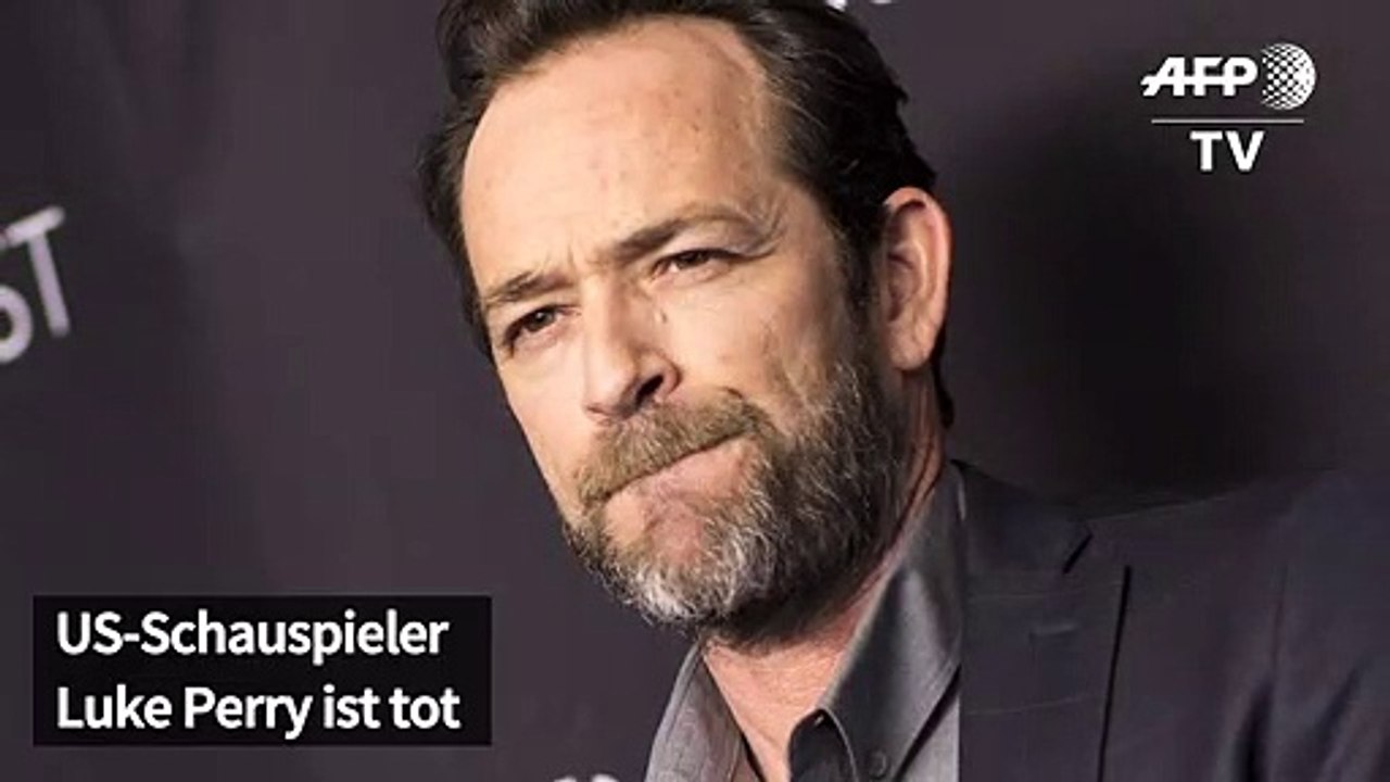 US-Schauspieler Luke Perry ist tot