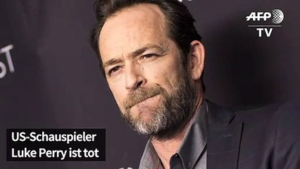 US-Schauspieler Luke Perry ist tot